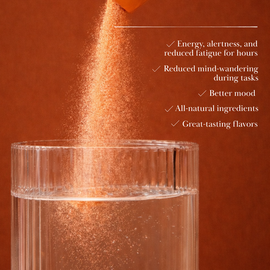 SPOW Energy and Focus Peach Iced Tea - Box of 10